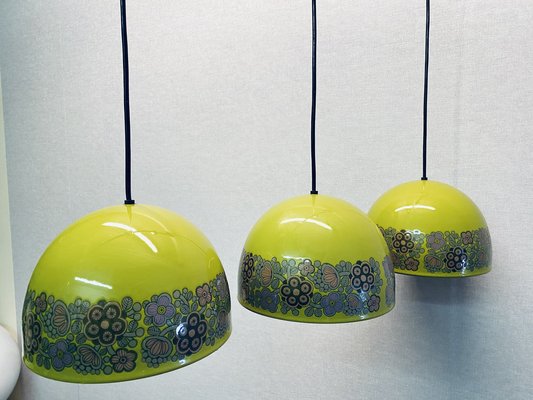 Enamelled Kalas Ceiling Lamp by Kaj Franck & Raija Uosikkinen for Fog & Morup & Araabia, 1970s-PYR-1524256