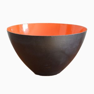 Enamelled Steel Bowl by Herbert Krenche for Torben Ørskov, 1950s-OV-745898