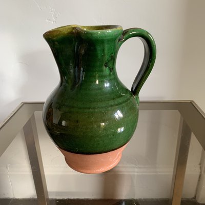 Enamelled Terracotta Carafe Pitcher, 1970s-VBM-1741459