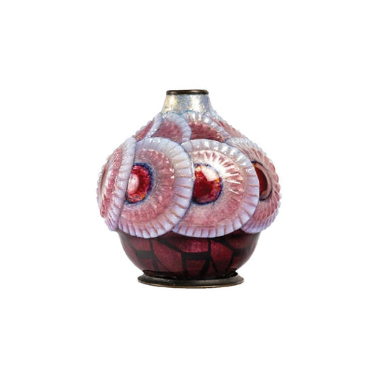 Enamelled Vase by Camille Fauré, 1930s