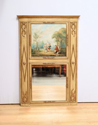 End 18th Century Louis XVI Trumeau in Gilded Wood-RVK-1792424