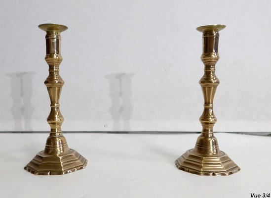 End of 19th Century Bronze Torches, Set of 2-RVK-1401161