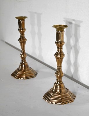 End of 19th Century Bronze Torches, Set of 2-RVK-1401161