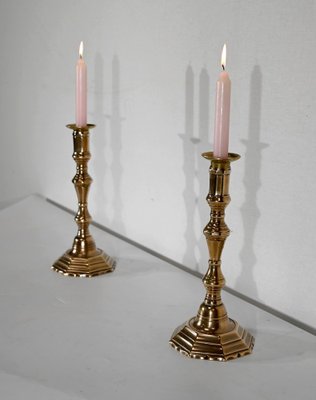 End of 19th Century Bronze Torches, Set of 2-RVK-1401161