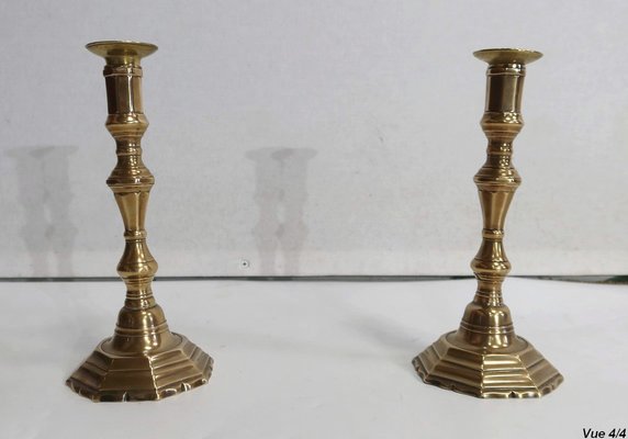 End of 19th Century Bronze Torches, Set of 2-RVK-1401161