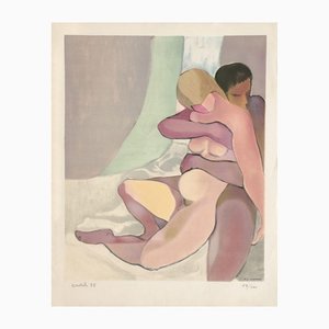 Endel Koks, Couple, 1975, Lithograph on Arches Paper-FMZ-1145525