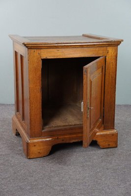 English 1-Door Cabinet or Side Table, Mid-Late 19th Century-HPP-1800831