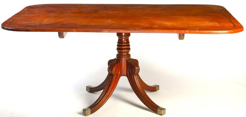 English 19th Century Regency Mahogany Breakfast Table-MBH-1031999