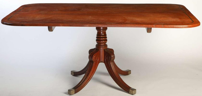 English 19th Century Regency Mahogany Breakfast Table-MBH-1031999