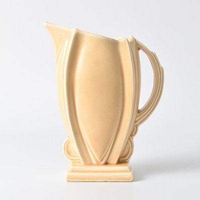 English Art Deco Earthenware Jug from Delcroft, 1930s-IXK-2036004