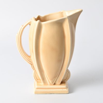 English Art Deco Earthenware Jug from Delcroft, 1930s-IXK-2036004