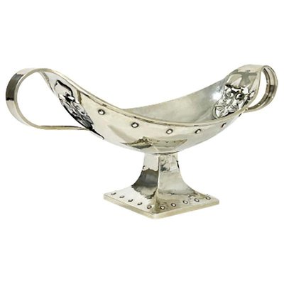 English Arts and Crafts Silver Bowl by George Laurence Conell, 1931-UCH-1224440