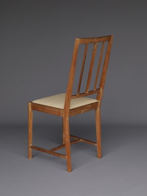 English Arts & Crafts Oak Side Chair. 1930s-ZBW-1354783