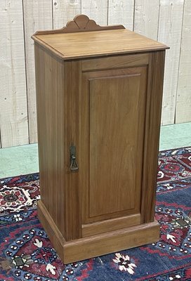 English Bedside Table in Satin Wood, 1930s-QYF-992634