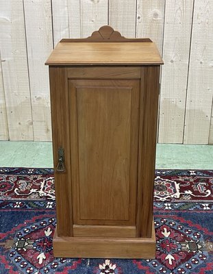 English Bedside Table in Satin Wood, 1930s-QYF-992634