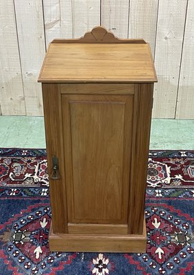 English Bedside Table in Satin Wood, 1930s-QYF-992634