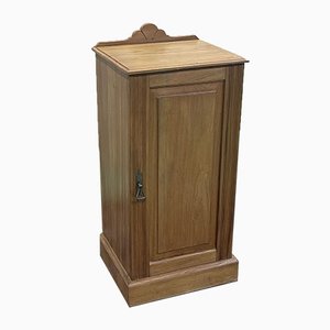 English Bedside Table in Satin Wood, 1930s-QYF-992634