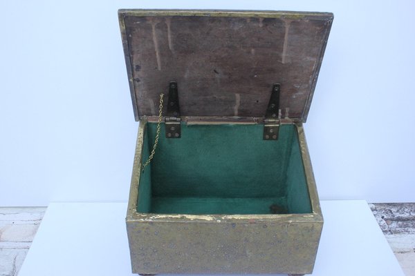 English Brass Shoe Shine Stand-UWJ-1327048