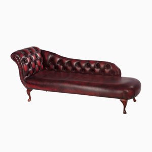 English Burgundy Daybed, 1960s-WIM-716076