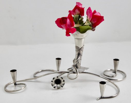 English Centerpiece in Silver Plating from Mapping & Webbs-MJY-1337629