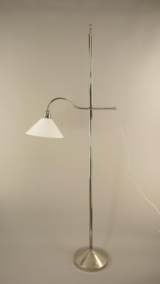 English Chrome Midsummer Floor Lamp, 1960s