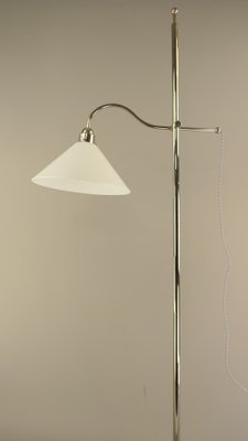 English Chrome Midsummer Floor Lamp, 1960s-KDB-1819962