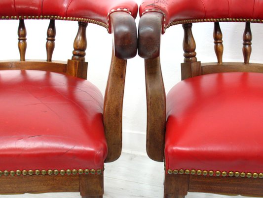 English Club Chairs, 1970s, Set of 4-WVA-1383461