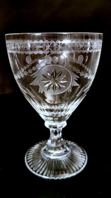 English Crystal Goblet by Yeoward William, 1995-QRS-1385437