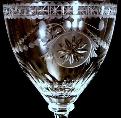 English Crystal Goblet by Yeoward William, 1995-QRS-1385437