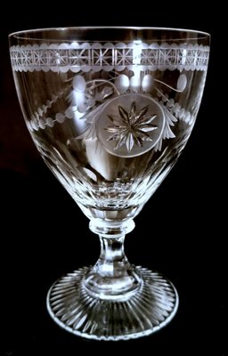 English Crystal Goblets by Yeoward William, 1995, Set of 2-QRS-1385431