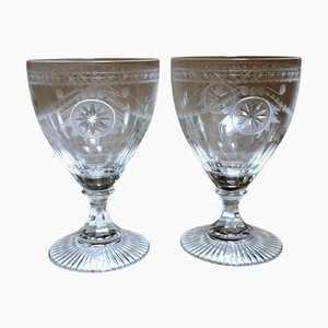 English Crystal Goblets by Yeoward William, 1995, Set of 2-QRS-1385431