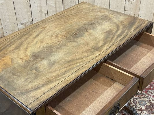 English Desk in Mahogany, 1950s-QYF-1749888