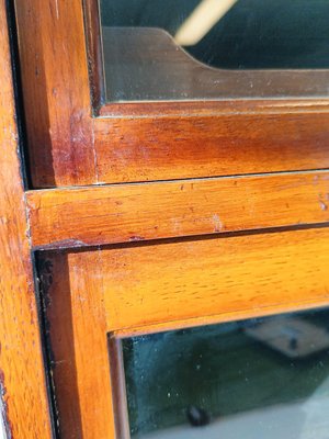 English Display Mahogany Cabinet, 1890s-ZCH-1806744