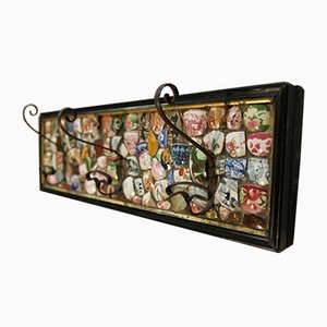 English Faience Coat Rack, 1900s-BA-658579