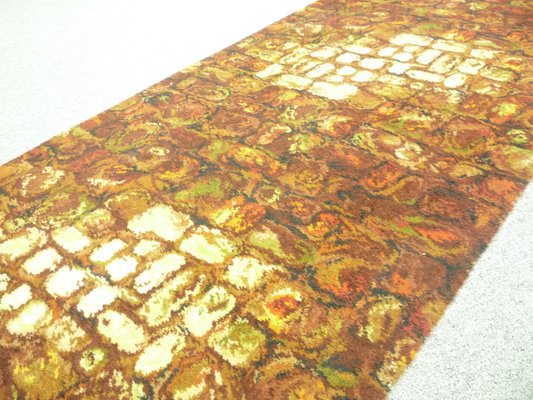 English Flower Power Rug, 1970s-UG-1172039