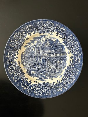 English Ironstone Plates fom Royal Tudor Ware, 1960s, Set of 8-AVC-1703702