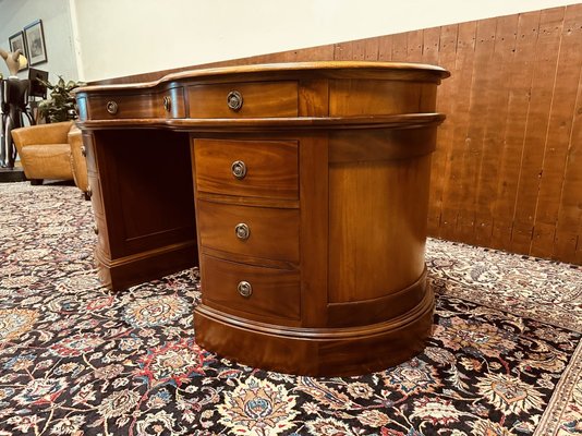 English Kidney-Shaped Classic Desk-STK-2020437