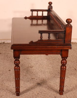 English Mahogany Bench, 1800s-HPU-1290680