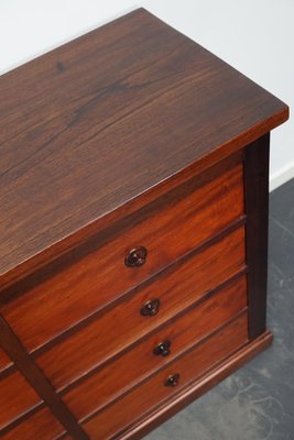 English Mahogany Commode Bank of Drawers, 1930s-XO-1287088