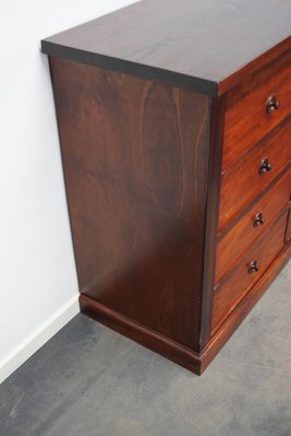 English Mahogany Commode Bank of Drawers, 1930s-XO-1287088