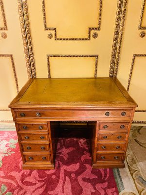 English Mahogany Desk, Early 20th Century-FLW-1402040