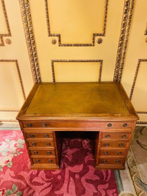 English Mahogany Desk, Early 20th Century-FLW-1402040