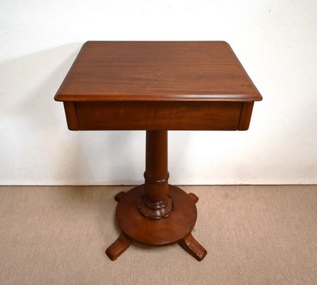 English Mahogany Pedestal Table-RVK-1394771