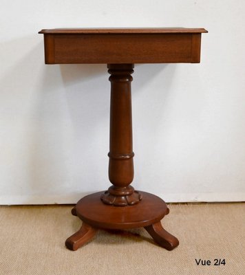 English Mahogany Pedestal Table-RVK-1394771