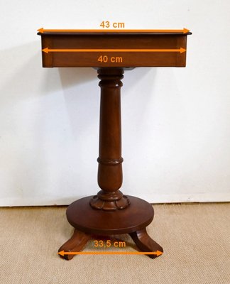 English Mahogany Pedestal Table-RVK-1394771