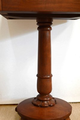 English Mahogany Pedestal Table-RVK-1394771