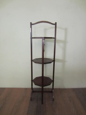 English Mahogany Side Table or Valet Stand-CDG-874460