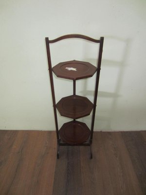 English Mahogany Side Table or Valet Stand-CDG-874460