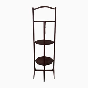 English Mahogany Side Table or Valet Stand-CDG-874460