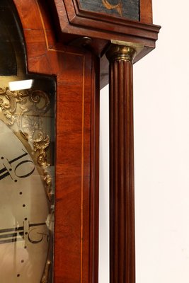 English Parquet Clock in Mahogany-RVK-2020308